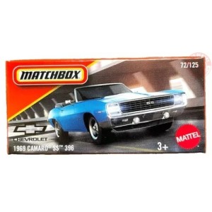 1969 Chevy Camaro SS 396 1/64 MATCHBOX JBV67 MATCHBOX