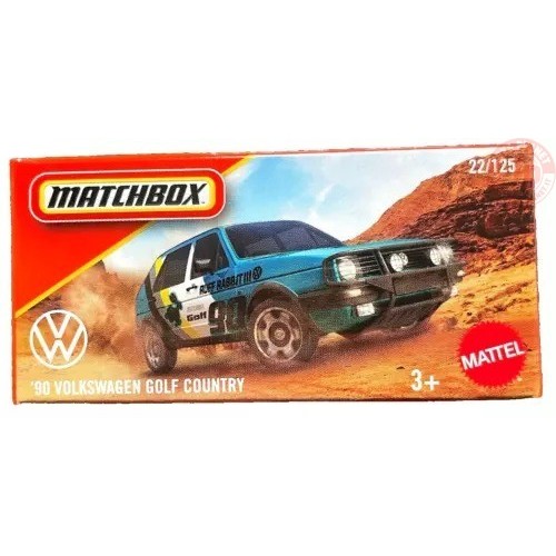 '90 VW Volkswagen Golf 2 Country 1/64 MATCHBOX JBV84 MATCHBOX