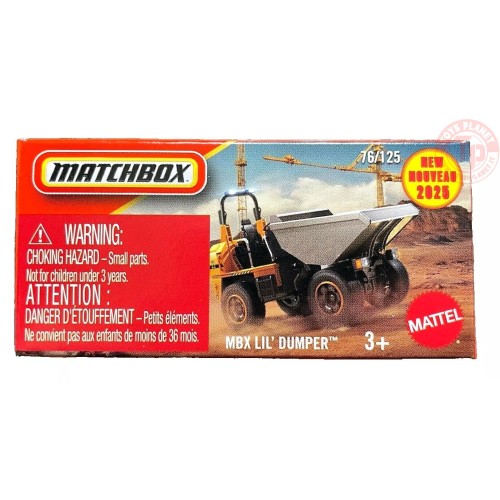 MBX Lil Dumper 1/64 MATCHBOX JBV03 MATCHBOX