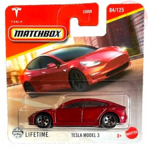 Tesla Model 3 1/64 MATCHBOX JBR41 MATCHBOX