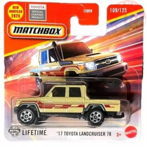 '17 Toyota Landcruiser 78 1/64 MATCHBOX JBR11 MATCHBOX