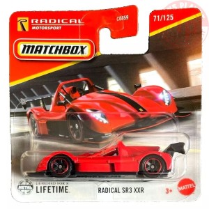 Radical SR3 XXR 1/64 MATCHBOX JBR72 MATCHBOX