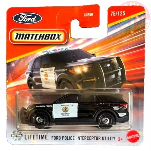 '23 Ford Police Interceptor Utility 1/64 MATCHBOX JBT10 MATCHBOX