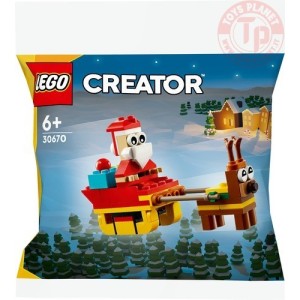 Avventura sulla slitta di Babbo Natale LEGO CREATOR 30670 CREATOR