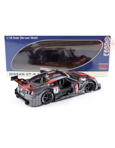 2015 nissan gt-r motul super gt okayama test car, grey/red 1/18 EBBRO 81037 EBBRO