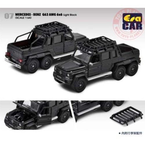Mercedes Benz G63 AMG 6X6, light black 1/64 EraMB226X60701 ERA CAR