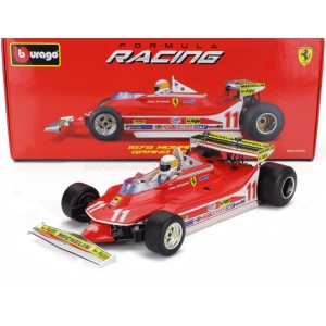 FERRARI F1 312T4 SHORT TAIL N 11 WINNER MONACO GP JODY SCHECKTER (WITH PILOT) 1979 WORLD CHAMPION 1/18 BU18-16814-18-01545 BU...