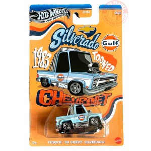 TOON'D '83 CHEVY SILVERADO 1/64 HOT WHEELS JCB64 HOT WHEELS
