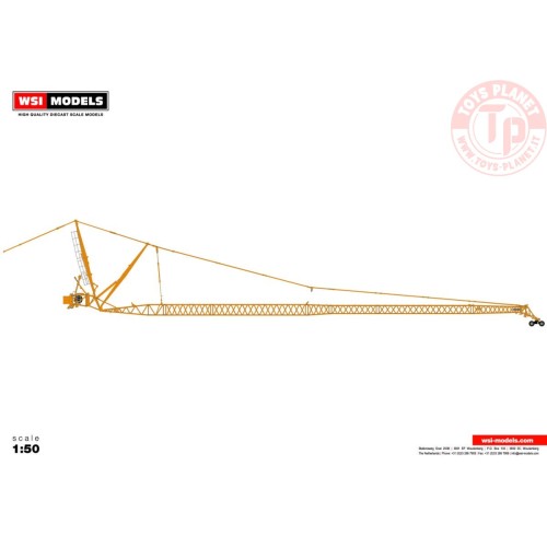LIEBHERR LTM 1500/1650/1750 JIB YELLOW WSI 04-2107 WSI MODELS
