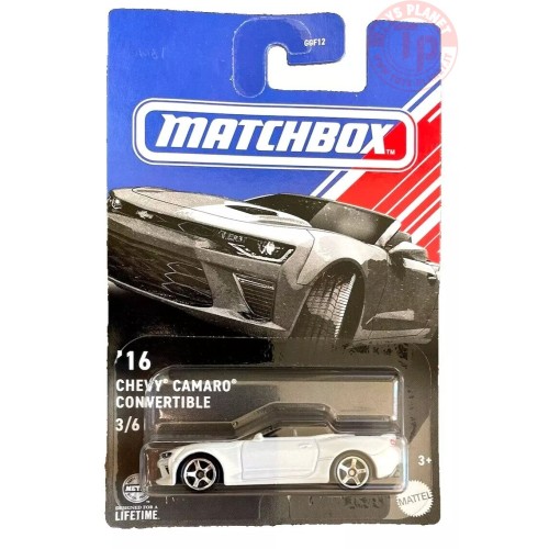 '16 Chevy Camaro Convertible 1/64 MATCHBOX HVR97 MATCHBOX