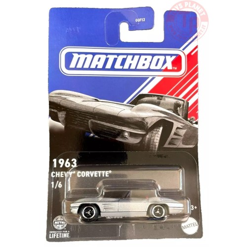 1963 Chevy Corvette 1/64 MATCHBOX HVR95 MATCHBOX