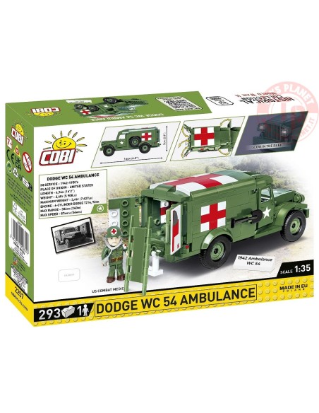 Dodge WC-54 Ambulance COBI 2257 COBI Dodge WC-54 Ambulance COBI 2257 COBI