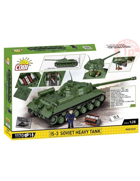 IS-3 Soviet Heavy Tank COBI 2590 COBI IS-3 Soviet Heavy Tank COBI 2590 COBI