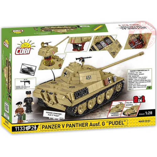Panzer V Panther Ausf. G "Pudel" COBI 2655 COBI