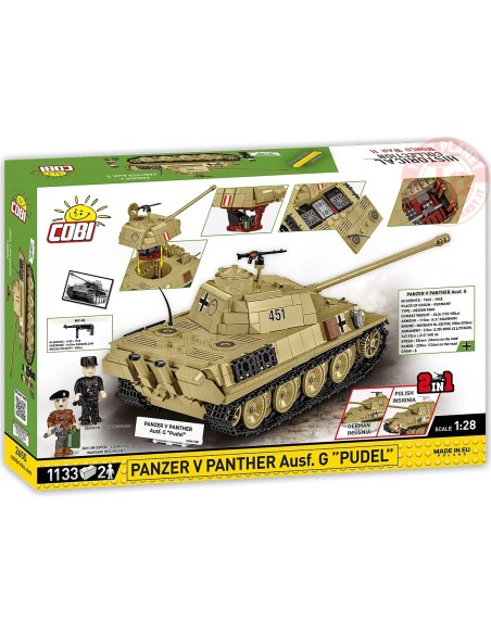 Panzer V Panther Ausf. G "Pudel" COBI 2655 COBI