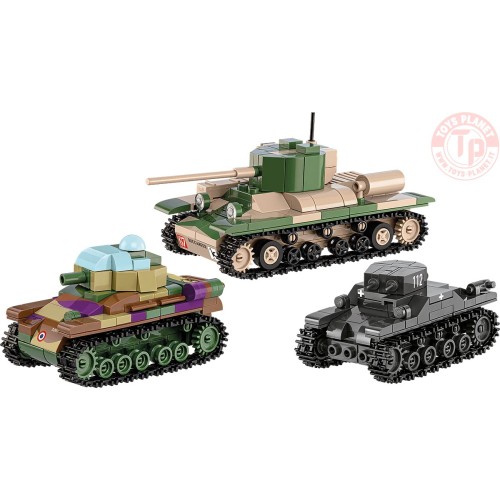 Renault R35 - Valentine IX - Panzer I COBI 2740 COBI