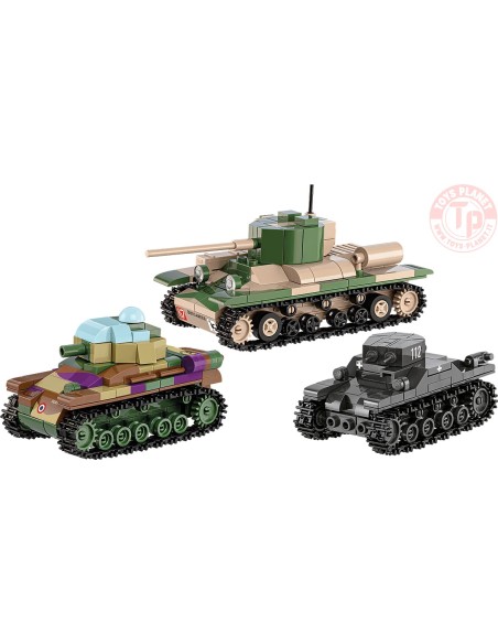 Renault R35 - Valentine IX - Panzer I COBI 2740 COBI