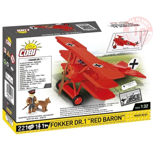 Fokker Dr.1 Red Baron COBI 2996 COBI