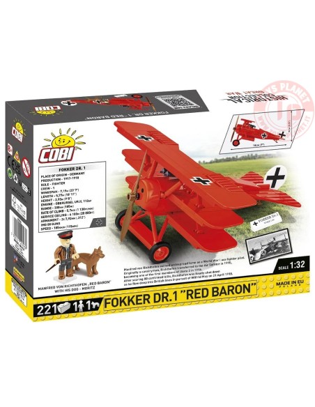 Fokker Dr.1 Red Baron COBI 2996 COBI Fokker Dr.1 Red Baron COBI 2996 COBI