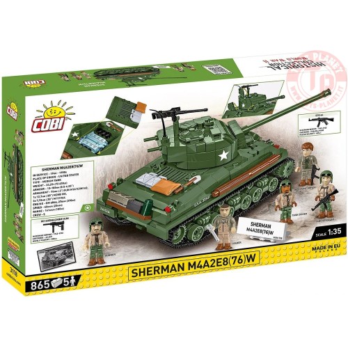 Sherman M4A2E8(76)W COBI 3118 COBI