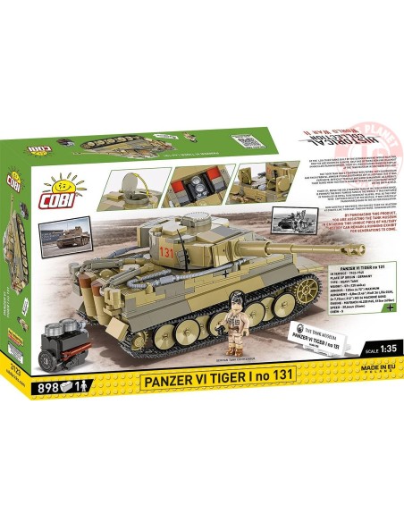 Panzer VI Tiger I no 131 COBI 3123 COBI Panzer VI Tiger I no 131 COBI 3123 COBI
