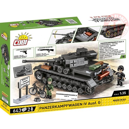 Panzerkampfwagen IV Ausf.G COBI 3127 COBI