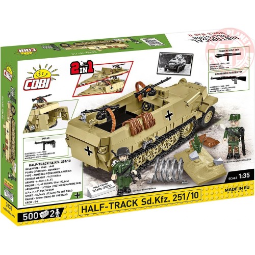 Half-Track Sd.Kfz. 251/10 COBI 3130 COBI