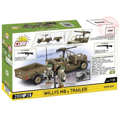 Willys MB & Trailer COBI 3132 COBI