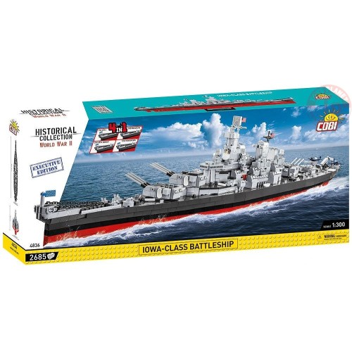 Iowa-Class Battleship (4in1) - Executive Edition COBI 4836 COBI