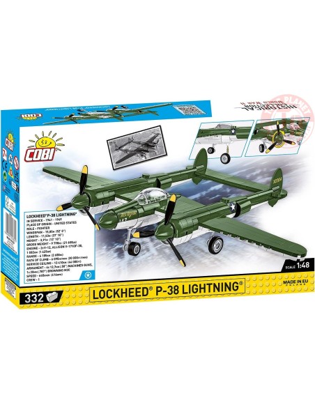 Lockheed P-38 Lightning COBI 5882 COBI Lockheed P-38 Lightning COBI 5882 COBI