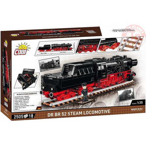 DR BR 52 Steam Locomotive COBI 6282 COBI