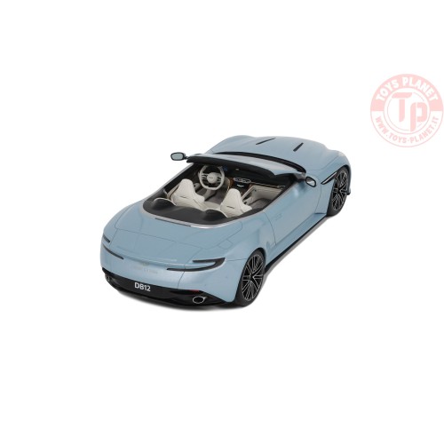 ASTON MARTIN DB12 VOLANTE CARRIBBEAN BLUE PEARL 2 2023 1/18 GT479 GT SPIRIT