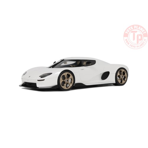 KOENIGSEGG CC850 CRYSTAL WHITE 2024 1:18 GT903 GT SPIRIT