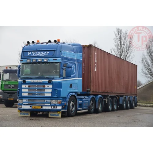 Scania 164-580 6x2 Topline con 2x20ft. container P. Visser TEKNO 86360 TEKNO