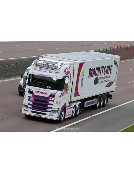 Scania Next Gen 500S met 3-assige gesloten oplegger Macritchie TEKNO 86024 TEKNO Scania Next Gen 500S met 3-assige gesloten oplegger Macritchie TEKNO 86024 TEKNO