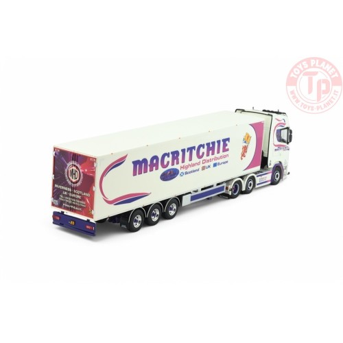 Scania Next Gen 500S met 3-assige gesloten oplegger Macritchie TEKNO 86024 TEKNO