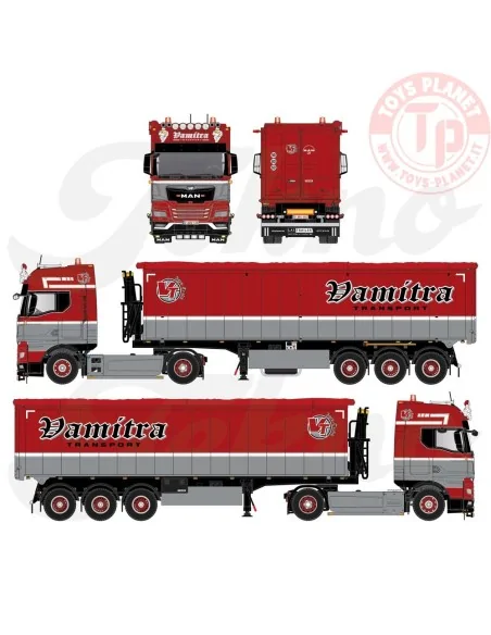 MAN TGX 4x2 con semirimorchio Vasca STAS - Vamitra TEKNO 86662 TEKNO MAN TGX 4x2 con semirimorchio Vasca STAS - Vamitra TEKNO 86662 TEKNO