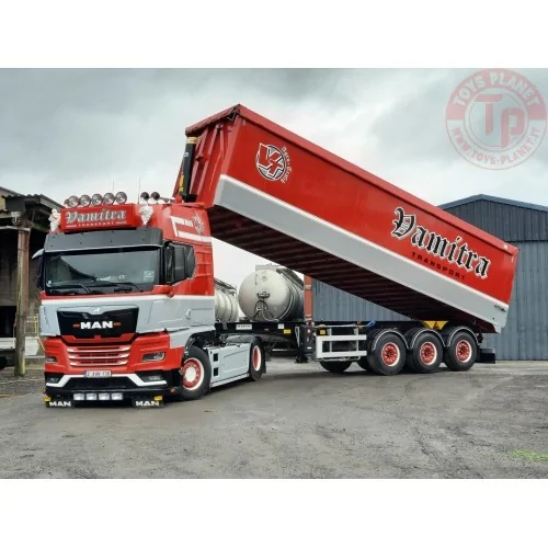 MAN TGX 4x2 con semirimorchio Vasca STAS - Vamitra TEKNO 86662 TEKNO
