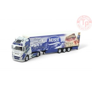 Volvo FH04 Globetrotter XL 4x2 con rimorchio frigorifero Lechner TEKNO 85922 TEKNO