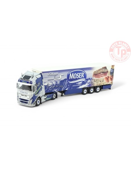 Volvo FH04 Globetrotter XL 4x2 con rimorchio frigorifero Lechner TEKNO 85922 TEKNO
