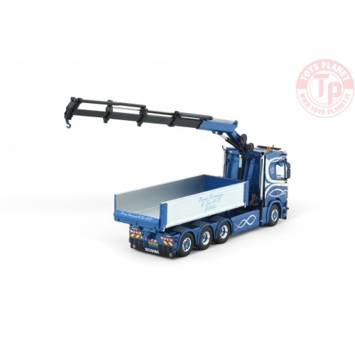 Scania R-serie Highline motorwagen met HMF kraan Morten Rasmussen TEKNO 85206 TEKNO