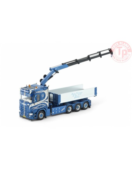 Scania R-serie Highline motorwagen met HMF kraan Morten Rasmussen TEKNO 85206 TEKNO