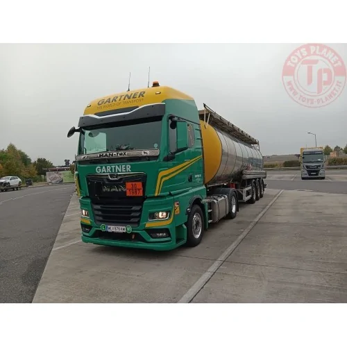 MAN TGX GX con cisterna cromata Gartner TEKNO 86483 TEKNO