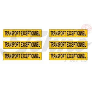 Transport exceptionnel sign decal 1:50 TEKNO 88471 TEKNO