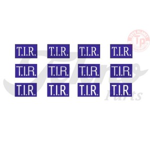 TIR sign decal 1:50 TEKNO 88464 TEKNO