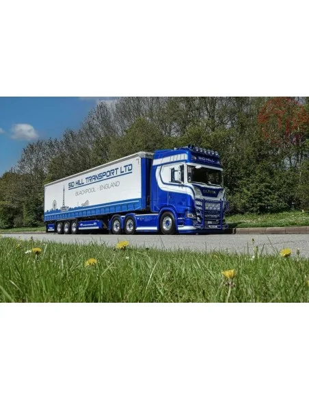 Scania Next Gen serie S Highline con semirimorchio centinato a 3 assi Sid Hill TEKNO 85992 TEKNO Scania Next Gen serie S Highline con semirimorchio centinato a 3 assi Sid Hill TEKNO 85992 TEKNO