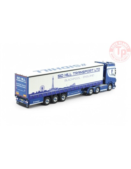 Scania Next Gen serie S Highline con semirimorchio centinato a 3 assi Sid Hill TEKNO 85992 TEKNO Scania Next Gen serie S Highline con semirimorchio centinato a 3 assi Sid Hill TEKNO 85992 TEKNO