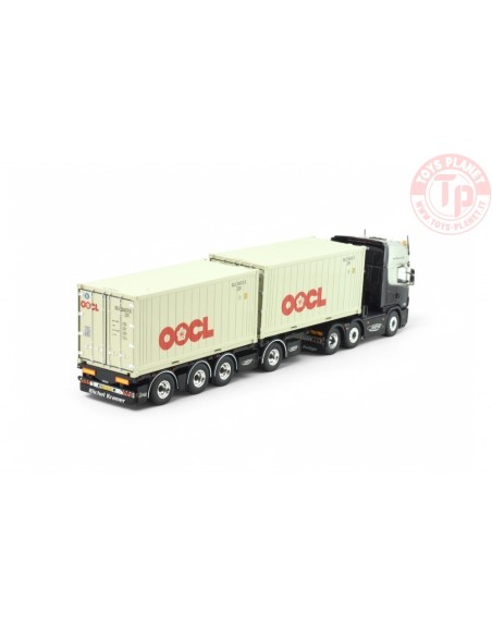 Scania 4-serie Topline 6x2 met 2x 20ft Michel Kramer TEKNO 86656 TEKNO Scania 4-serie Topline 6x2 met 2x 20ft Michel Kramer TEKNO 86656 TEKNO