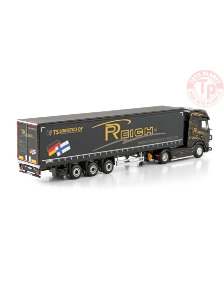 DAF XG+ 4X2 CURTAINSIDE TRAILER - 3 AXLE PHILIPP REICH WSI 01-4375 WSI MODELS DAF XG+ 4X2 CURTAINSIDE TRAILER - 3 AXLE PHILIPP REICH WSI 01-4375 WSI MODELS
