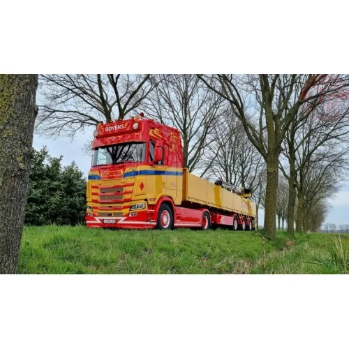SCANIA S HIGHLINE CS20H 4X2 BRICK TRAILER - 3 AXLE GOYENS WSI 01-4560 WSI MODELS